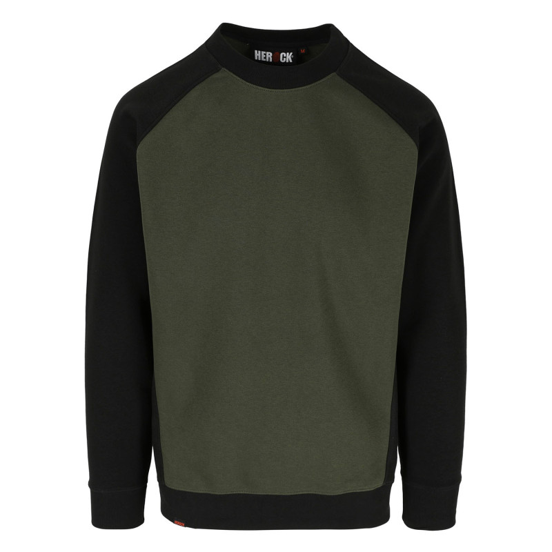sweat travail bicolore
