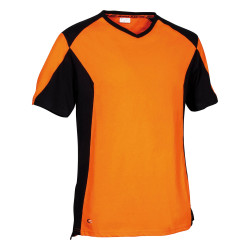 Tee shirt professionnel fluo bicolore SESMA