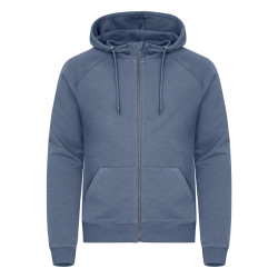 sweat travail zippé