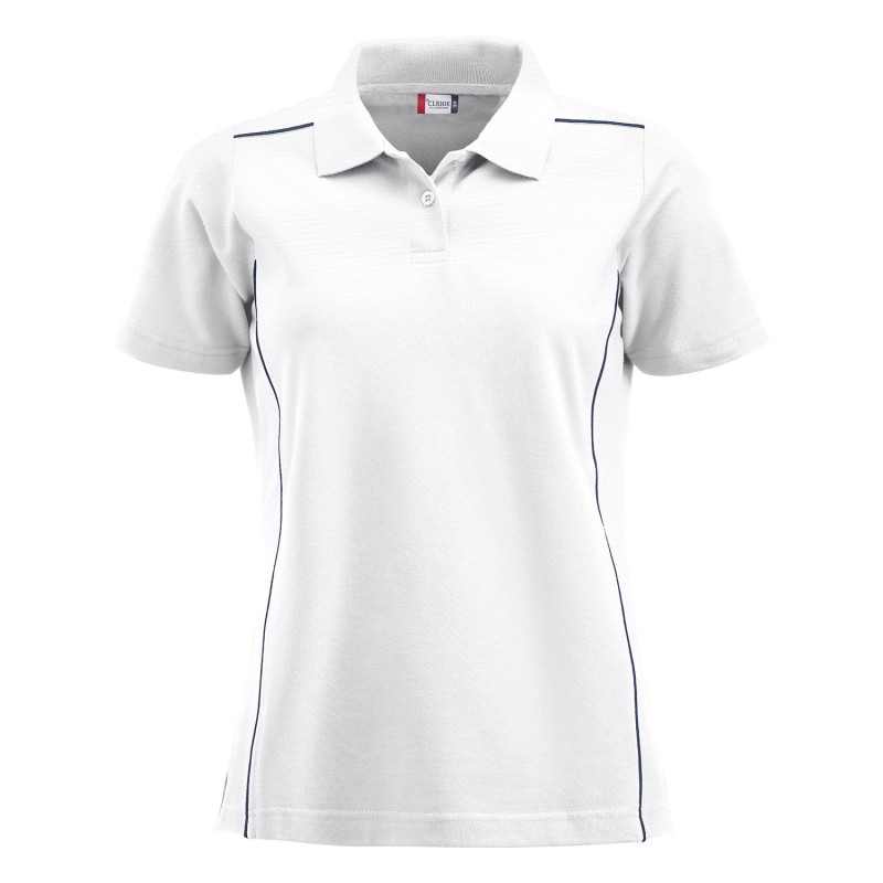 Polo professionnel femme blanc