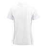 Polo de travail femme blanc