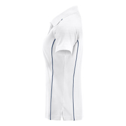Polo femme Clique blanc