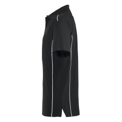 Polo de travail noir homme
