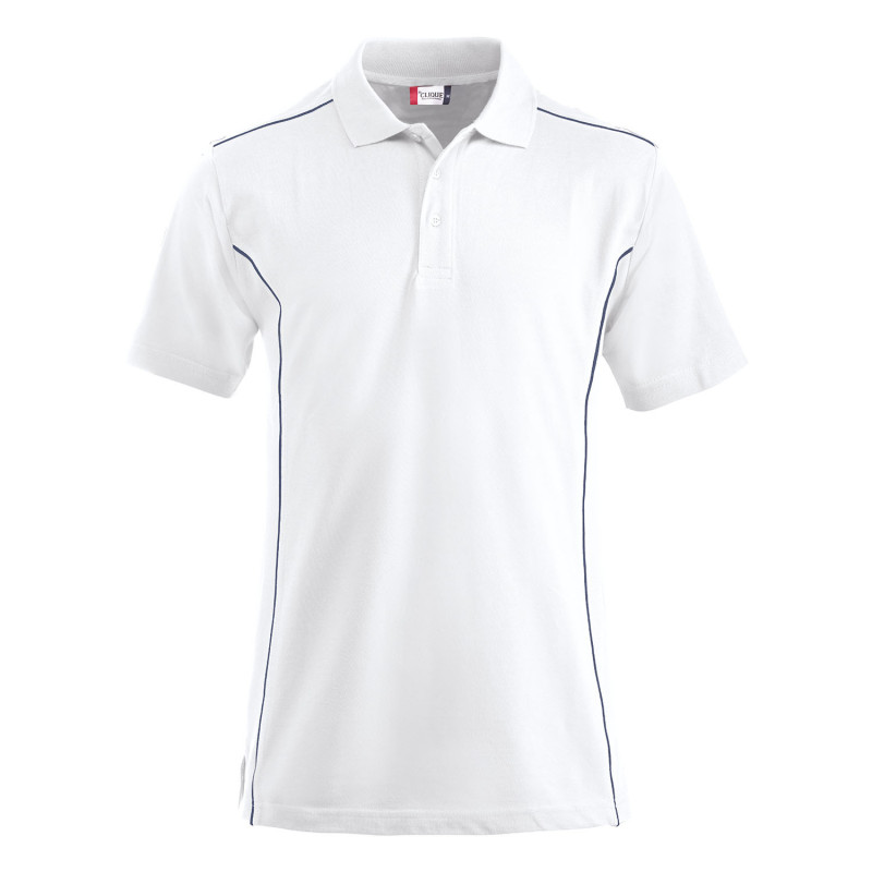 Polo blanc professionnel