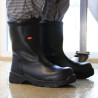 bottes de sécurité noires