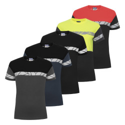 T-shirt pro femme visibilité améliorée éco-responsable PROGRESSION