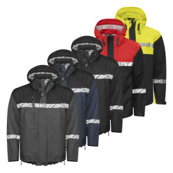 Veste de pluie pro homme visibilité améliorée PROGRESSION