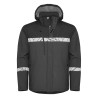 Softshell travail homme avec bandes rétro-réfléchissantes