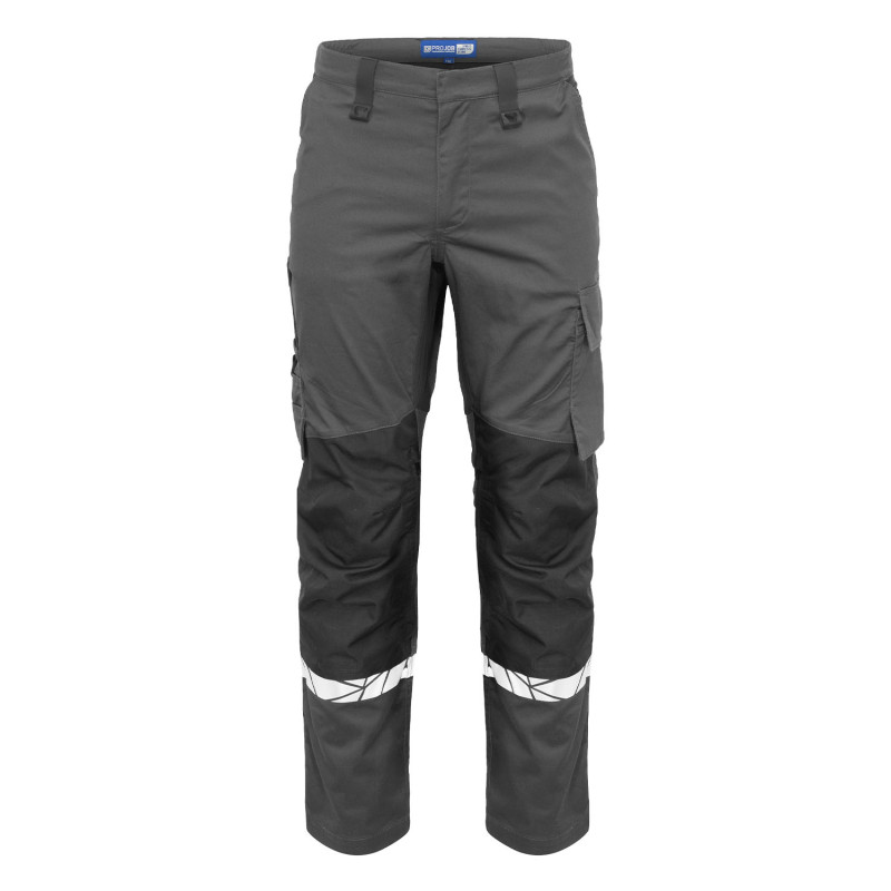 Pantalon travail homme avec bande rétro réfléchissante