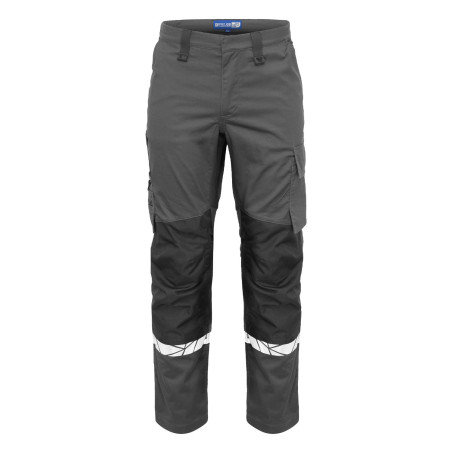 Pantalon travail homme avec bande rétro réfléchissante