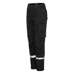 Pantalon de travail noir femme