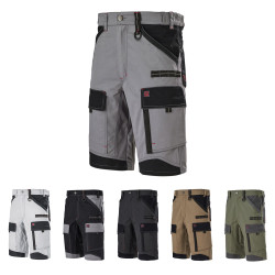 Short De Travail Homme Cargo Pas Cher Pantacourt Homme Été Multi