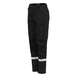Pantalon de travail femme avec bande rétro-réfléchissante