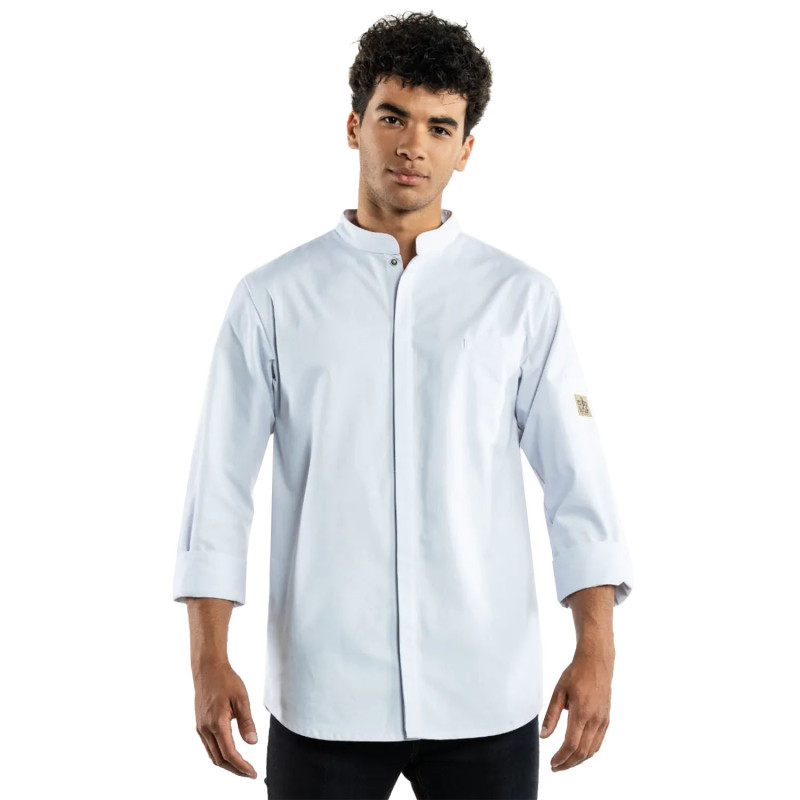 veste de cuisine blanche homme