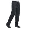 pantalon de cuisine noir homme