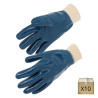 gant enduit nitrile résistant