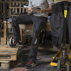 pantalon de travail gris