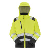 Softshell haute visibilité jaune