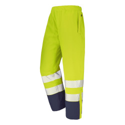pantalon haute visibilité jaune