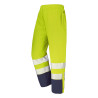 pantalon haute visibilité jaune