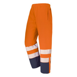 pantalon haute visibilité orange