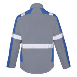 blouson multirisques avec bande réfléchissante