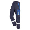 pantalon retardateur de flamme bleu