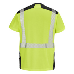 vetement haute visibilité jaune