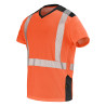 t shirt haute visibilité orange