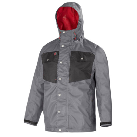 Veste de pluie de travail Lafont Work Attitude Updated LEAF gris