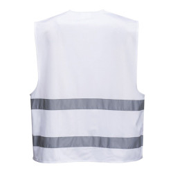 Gilet de sécurité blanc IONA  F474 Portwest