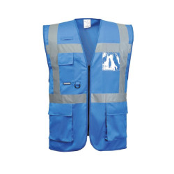 Gilet d'identification bleu roi Portwest F476 IONA Executive