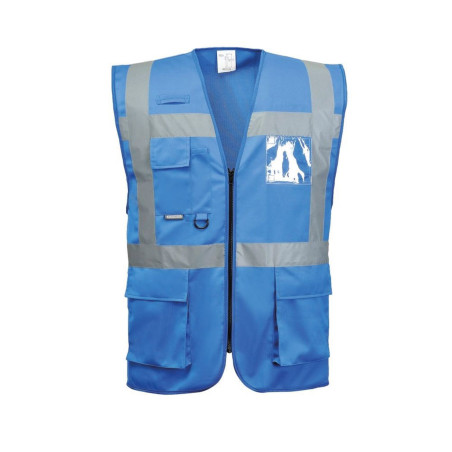 Gilet d'identification bleu roi Portwest F476 IONA Executive Gilet d'identification bleu roi Portwest F476 IONA Executive