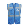 Gilet d'identification bleu roi Portwest F476 IONA Executive