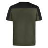 t-shirt professionnel kaki 