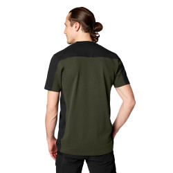 tee shirt travail coton kaki