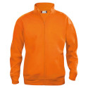 Sweatshirt professionnel Clique pas cher orange