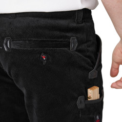pantalon de travail velours cotelé