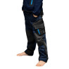 pantalon enfant bleu fhb 