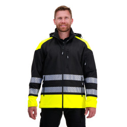 softshell haute visibilité EN 20471
