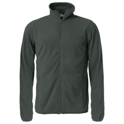 Polaire de travail gris anthracite homme pas cher en micro-polaire Clique