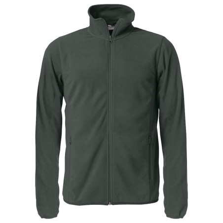 Polaire de travail gris anthracite homme pas cher en micro-polaire Clique