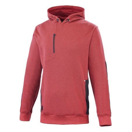 sweat de travail rouge