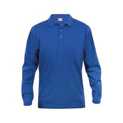 Polo de service pas cher Clique Classic Lincoln bleu