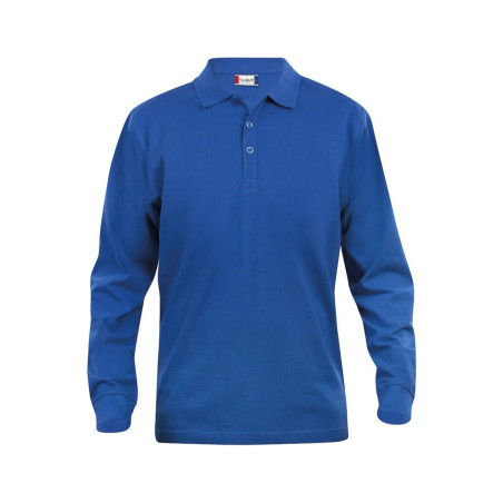 Polo de service pas cher Clique Classic Lincoln bleu