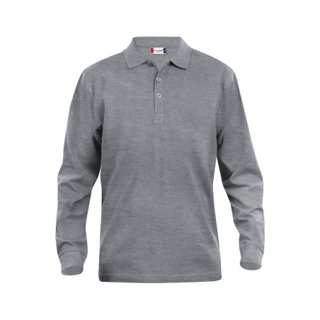 Polo de travail BTP pas cher gris Clique Classic Lincoln Polo de travail BTP pas cher gris Clique Classic Lincoln