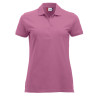 Polo de service rose pas cher femme Clique