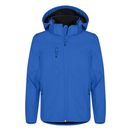 Softshell professionnel enfant bleu roi