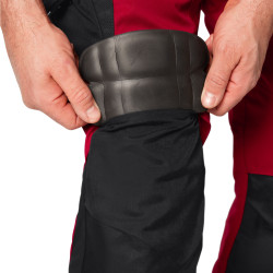 pantalon chantier rouge