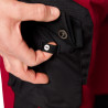 pantalon charpentier rouge